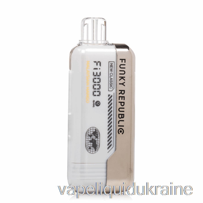 Vape Liquid Ukraine Funky Republic Fi3000 Disposable Malaysian Mango